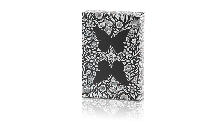 Limited Edition Butterfly Playing Cards (Black and Silver) by Ondrej Psenicka Deinparadies.ch bei Deinparadies.ch