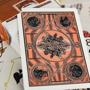 Circus No. 47 (Peach Gilded) Playing Cards Murphys bei Deinparadies.ch