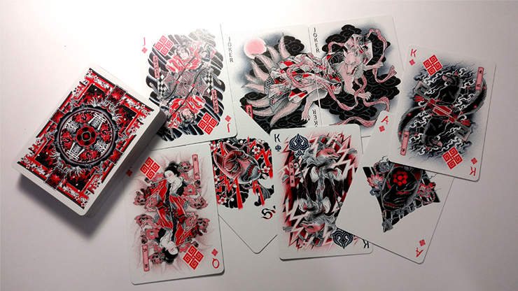 Sumi Kitsune Tale Teller (Craft) Playing Cards Card Experiment bei Deinparadies.ch