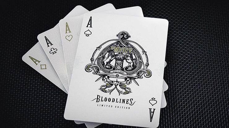 Empire Bloodlines (Black and Gold) Limited Edition Playing Cards Deinparadies.ch bei Deinparadies.ch