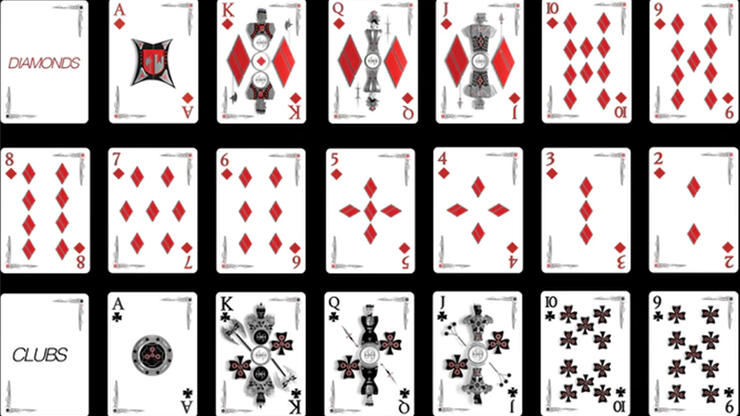 Chrome Kings Carbon Playing Cards (Standard) Handlordz, LLC Deinparadies.ch