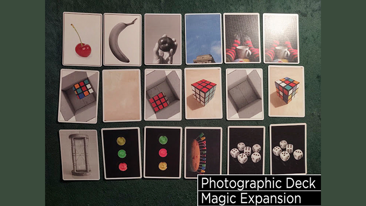 Photographic Deck Project Set (Gimmicks and Online Instructions) by Patrick Redford George Tait bei Deinparadies.ch