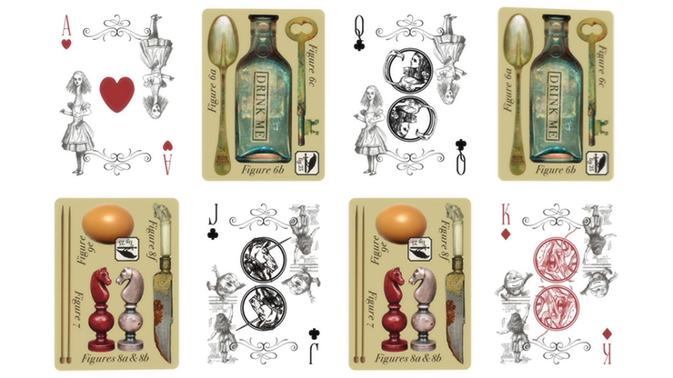Fig. 23 Wonderland Playing Cards stephenbrandt bei Deinparadies.ch