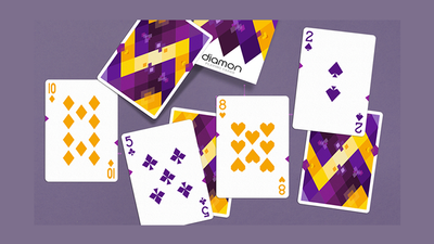 Diamon Playing Cards N°14 Purple Deinparadies.ch bei Deinparadies.ch