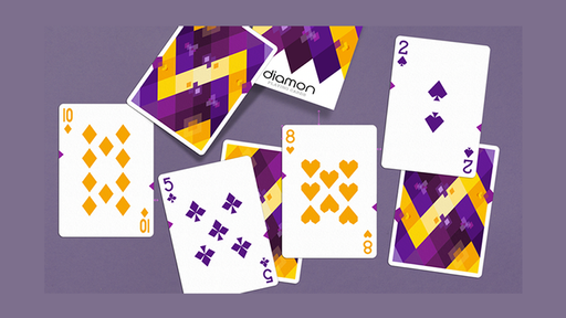 Diamon Playing Cards N°14 Purple Deinparadies.ch bei Deinparadies.ch