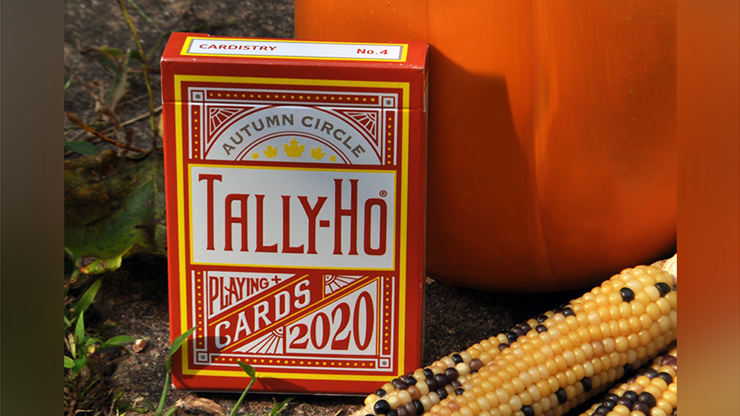 Tally-Ho Autumn Circle Back Playing Cards US Playing Card Co. bei Deinparadies.ch