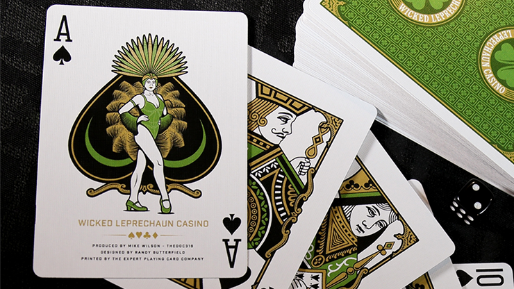 Slot Playing Cards (Wicked Leprechaun Edition) by Midnight Cards Deinparadies.ch bei Deinparadies.ch