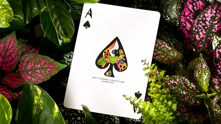 Collection été 2021 : Cartes à jouer Jungle par CardCutz Deinparadies.ch à Deinparadies.ch