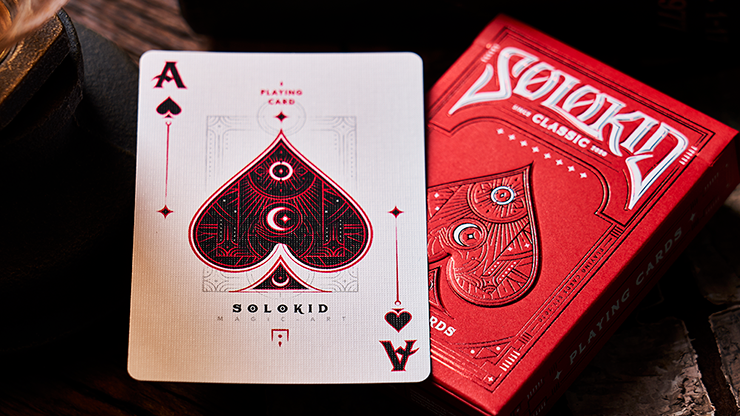 Solokid Ruby Playing Cards by SOLOKID Playing Cards Xu Yu Juan Deinparadies.ch