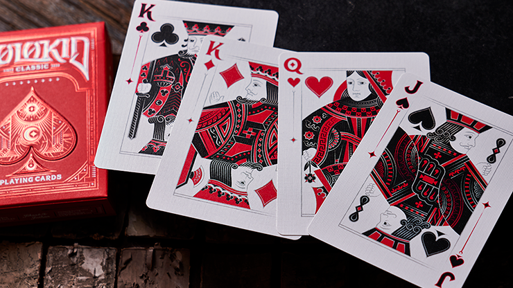 Solokid Ruby Playing Cards by SOLOKID Playing Cards Xu Yu Juan bei Deinparadies.ch