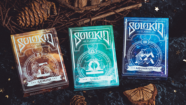 Solokid Constellation Series V2 (Libra) Playing Cards by Solokid Playing Card Co. Xu Yu Juan Deinparadies.ch
