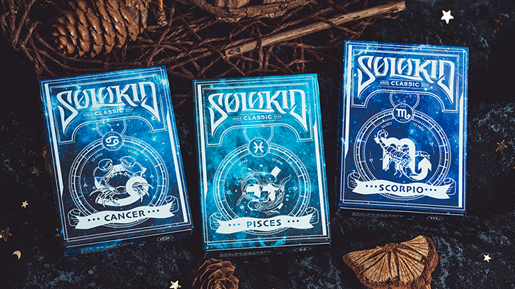 Solokid Constellation Series v2 (Pisces) Playing Cards by Solokid Playing Card Co. Xu Yu Juan bei Deinparadies.ch