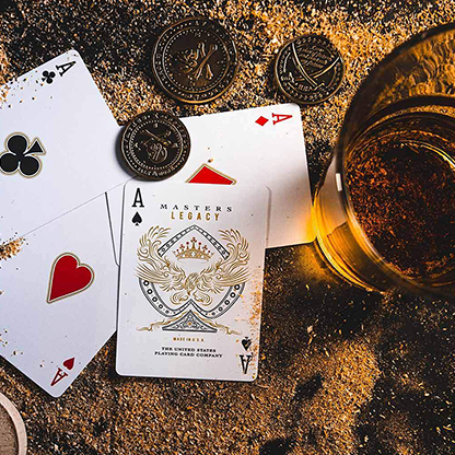 Bicycle Red Legacy Masters Playing Cards Ellusionist bei Deinparadies.ch