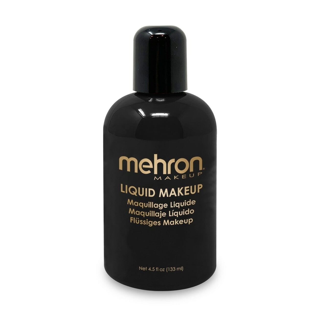 Mehron Liquid Makeup 130ml - schwarz - Mehron
