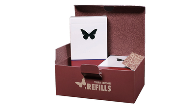 Refill Butterfly Cards Red 3rd Edition (6 pack) by Ondrej Psenicka Deinparadies.ch consider Deinparadies.ch