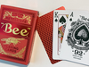 Bee Red MetalLuxe Playing Cards US Playing Card Co. bei Deinparadies.ch