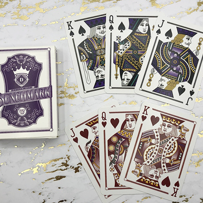 Benchmark (Purple) Playing Cards DECKED OUT CARDS bei Deinparadies.ch