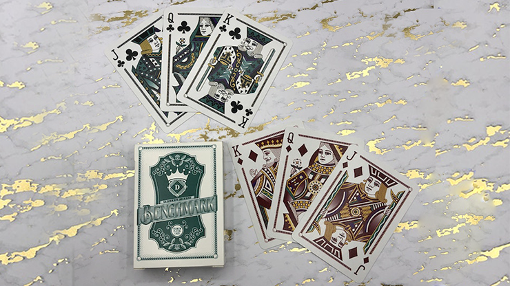 Benchmark (Teal) Playing Cards DECKED OUT CARDS bei Deinparadies.ch