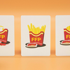 Fries Playing Cards by Fast Food Playing Cards Riffle Shuffle at Deinparadies.ch