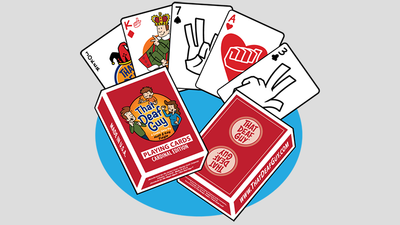 That Deaf Guy RED Cardinal Edition Playing Cards Magic Apple at Deinparadies.ch