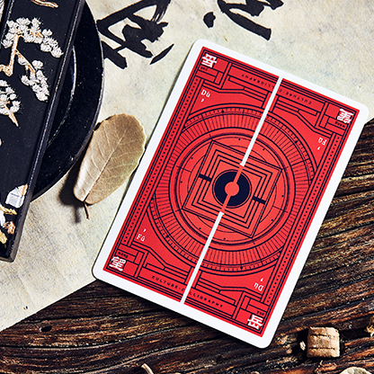 Mountain Wang Yue (Red) Playing Cards by Bocopo Xu Yu Juan bei Deinparadies.ch