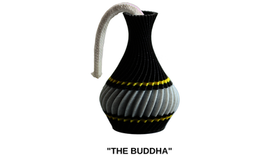 Vase de prière américain | Vase en corde | Bouteille Génie - Le Bouddha - Murphy's Magic