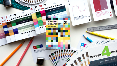 Graphic Design CheatSheet V2 Playing Cards Deckidea at Deinparadies.ch
