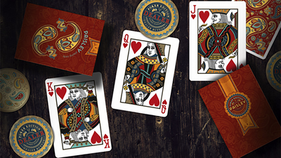 Paisley Poker Red Playing Cards by by Dutch Card House Company Deinparadies.ch bei Deinparadies.ch