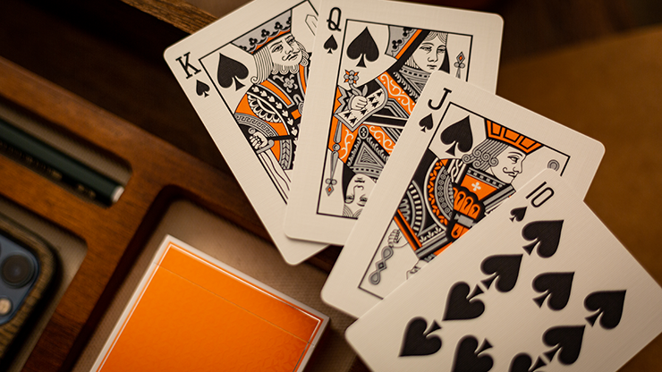 Lounge Edition in Hangar (Orange) by Jetsetter Playing Cards Jetsetter Playing Cards bei Deinparadies.ch