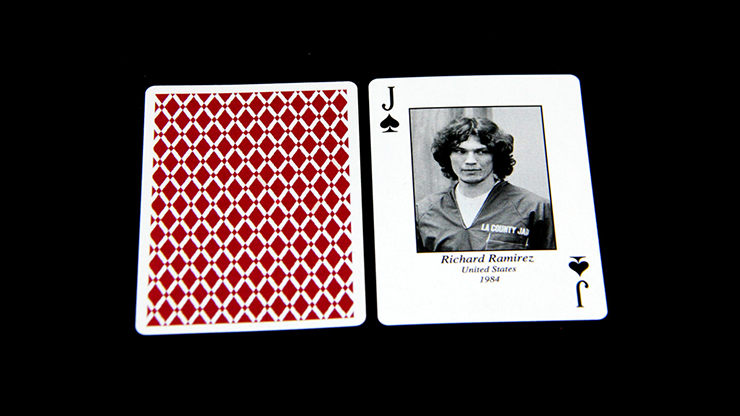 Serial Killer Playing Cards Taylor Imagineering at Deinparadies.ch