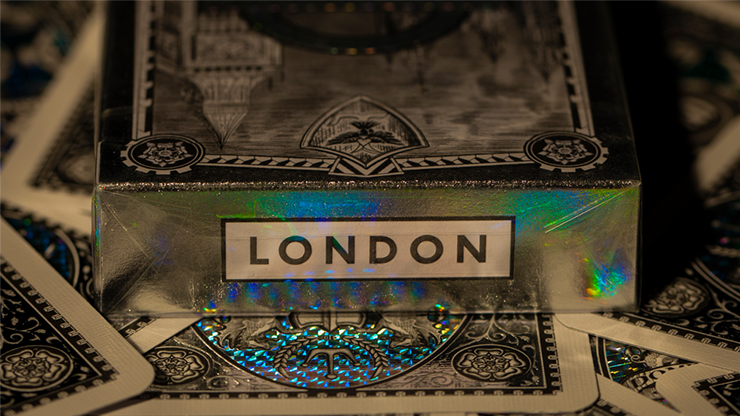 London Diffractor Silver Playing Cards Deinparadies.ch bei Deinparadies.ch