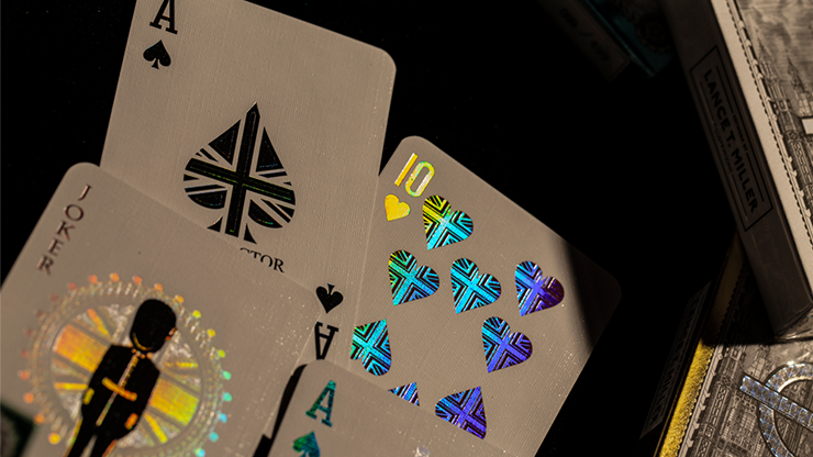 London Diffractor Ice Blue Playing Cards Deinparadies.ch bei Deinparadies.ch