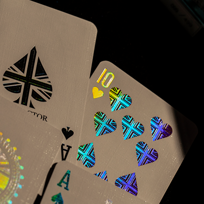 London Diffractor Ice Blue Playing Cards Deinparadies.ch bei Deinparadies.ch