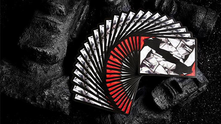 Moai Red Edition Playing Cards by Bocopo Xu Yu Juan bei Deinparadies.ch