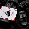 Moai Red Edition Playing Cards by Bocopo Xu Yu Juan at Deinparadies.ch
