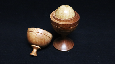 Vase boule en bois de luxe | Merlin's Magic Merlins de Wakefield à Deinparadies.ch