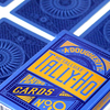 Tally Ho Circle MetalLuxe Playing Cards - Blau - Murphy's Magic