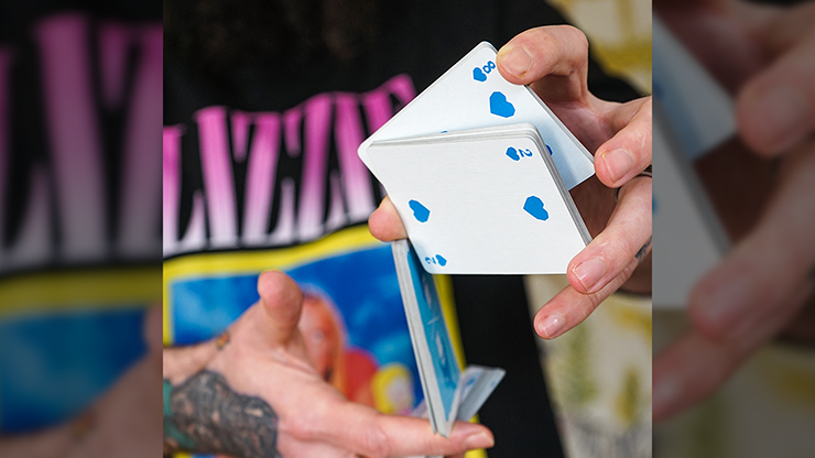 Trash & Burn (Blue) Playing Cards by Howlin' Jacks Deinparadies.ch bei Deinparadies.ch