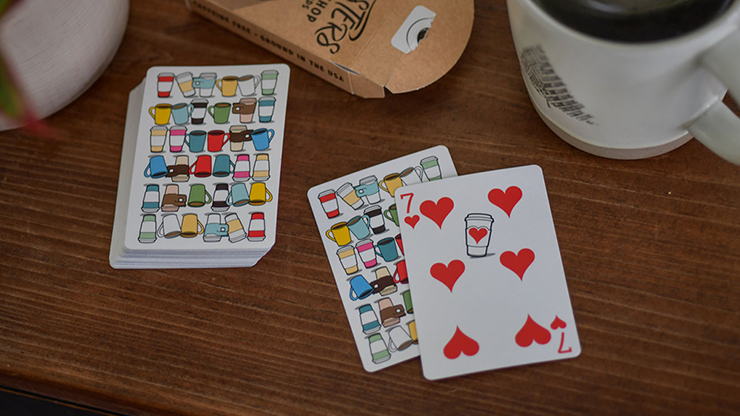 Roasters Coffee Shop Playing Cards Penguin Magic at Deinparadies.ch