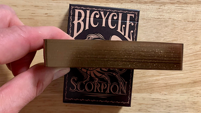 Dorato Bicycle Carte da gioco Scorpion (Marrone) Mazzi di carte da gioco Deinparadies.ch