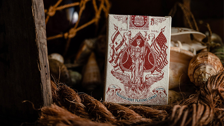 Pioneers (Red) Playing Cards Ellusionist at Deinparadies.ch