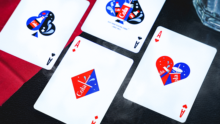 Cola Playing Cards | Fast Food Playing Cards Riffle Shuffle at Deinparadies.ch