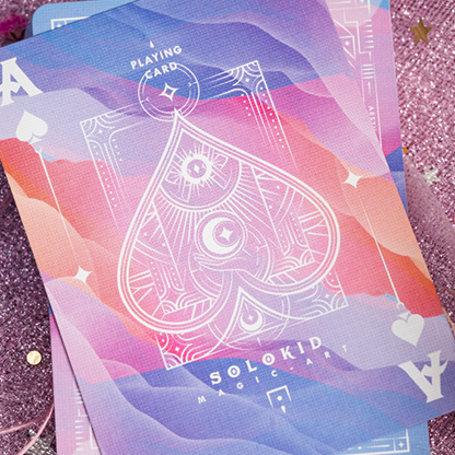 Solokid Rainbow Dream (Purple Blue) Playing Cards by Solokid Playing Card Co. Xu Yu Juan bei Deinparadies.ch