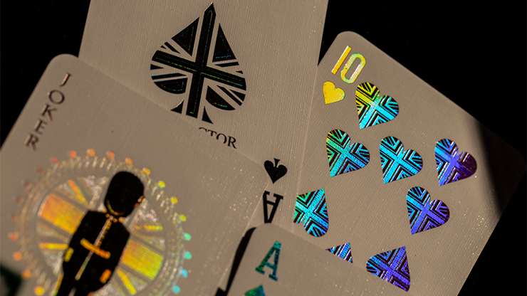 London Diffractor Double Metal Playing Card Set Deinparadies.ch bei Deinparadies.ch