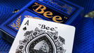 Bee Blue MetalLuxe Playing Cards US Playing Card Co Deinparadies.ch