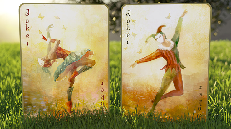 Entwined Vol.1 (Gold) Summer Playing Cards Old Gravity Printing bei Deinparadies.ch