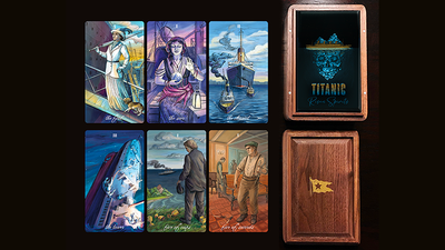Tarot Titanic Deluxe: Espíritus Resucitados | Caja de madera Robert Tomlinson en Deinparadies.ch