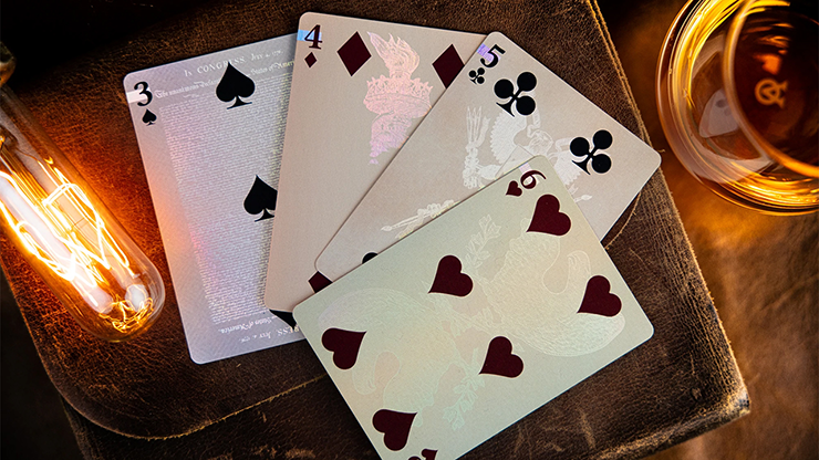 Holographic Legal Tender Playing Cards by Kings Wild Deinparadies.ch bei Deinparadies.ch