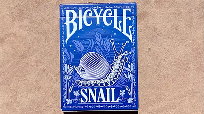 Gilded Bicycle Snail (Blue) Playing Cards Playing Card Decks bei Deinparadies.ch
