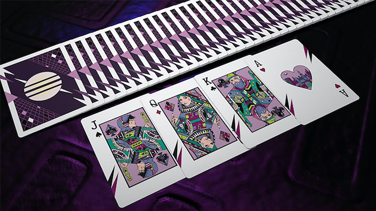 Retro Wave Playing Cards at Gamblers Warehouse Deinparadies.ch